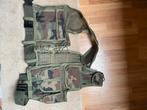 Militair Vest - Groen Camouflage - Airsoft / Leger, Verzamelen, Militaria | Algemeen, Ophalen of Verzenden, Landmacht, Overige gebieden