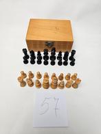 # OKWA Schaakspel - Vintage Schaakset met Houten Kist set 57, Ophalen of Verzenden, Gebruikt