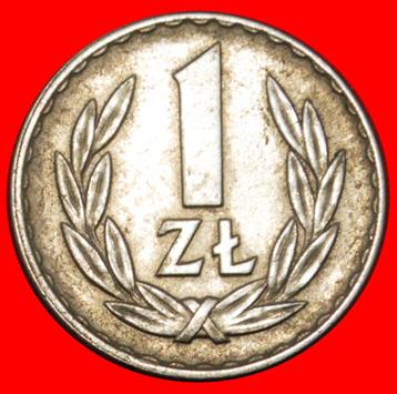 * SOCIALIST STARS ON EAGLE (1957-1985): POLAND 1 ZLOTY 1968 