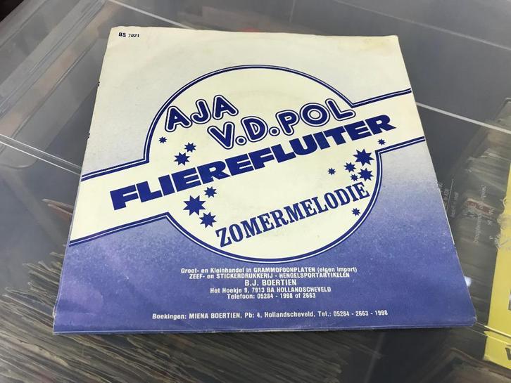 Aja v.d. Pol - Flierefluiter/zomermelodie - piraten topper, Cd's en Dvd's, Vinyl | Nederlandstalig, Gebruikt, Levenslied of Smartlap