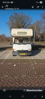 Zelfvoorzienende Camper  NU IN PRIJS VERLAAGD!!!!!, Caravans en Kamperen, Campers, Particulier, Half-integraal, Ford