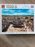 King Puzzel Delft 1000 stukjes, Ophalen of Verzenden, 500 t/m 1500 stukjes, Zo goed als nieuw, Legpuzzel