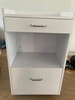 Wit Pedicurekastje met Lades, Ophalen of Verzenden