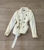 Leuk wit lakjasje maat M, Kleding | Dames, Jassen | Zomer, Ophalen, Zo goed als nieuw, Wit