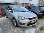 Ford Focus Wagon 1.8 Titanium 2009, Auto's, Gebruikt, Zwart, 4 cilinders, Cruise Control
