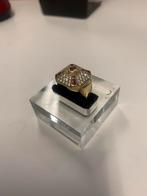 Gouden ring met robijnen 14k, Verzenden, Ph053, Zo goed als nieuw, Ph053