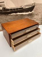 Oud fourniturenkastje / naaigarenkistje DMC, jaren ‘30, Hobby en Vrije tijd, Ophalen, Gebruikt, Overige typen