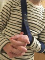 Mitella voor armondersteuning (2 stuks), Diversen, Ophalen of Verzenden, Gebruikt