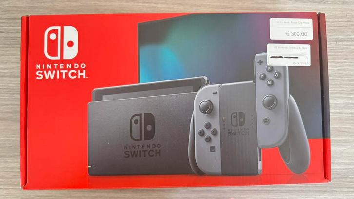 Nintendo Switch 1 (2019 verbeterde accu) Compleet pakket, Spelcomputers en Games, Spelcomputers | Nintendo Switch, Zo goed als nieuw