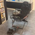 Playseat Challenge +Thrustmaster Ferrari F1 Stuur + Pedalen, Thrustmaster, Zo goed als nieuw, https://support.thrustmaster.com/en/contact-en/