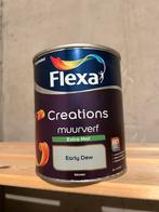 Flexa muurverf Early Dew, Ophalen, Minder dan 5 liter, Groen, Verf