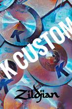 Zildjian K CUSTOM Cymbals pre-owned 13”-22”, Gebruikt, USA, Drums of Percussie, Ophalen of Verzenden