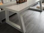 Eettafel wit 220x90, Ophalen of Verzenden, Gebruikt, Rechthoekig, 50 tot 100 cm