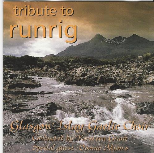 Celtic : Tribute to RUNRIG / Glasgow Islay Gaelic Choir=2,99, Cd's en Dvd's, Cd's | Overige Cd's, Zo goed als nieuw, Ophalen of Verzenden