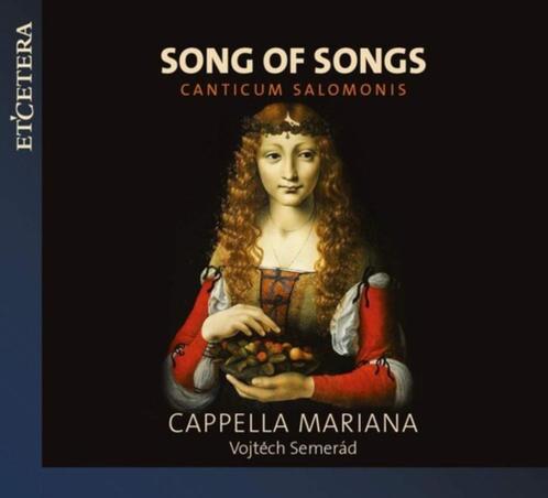 PALESTRINA Song of songs CD CAPPELLA MARIANA ETCETERA ZGAN, Cd's en Dvd's, Cd's | Klassiek, Zo goed als nieuw, Vocaal, Middeleeuwen en Renaissance