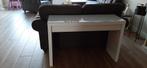 Witte ikea malm toilettafel met glasplaat, Ophalen, Zo goed als nieuw, 50 tot 100 cm, Minder dan 100 cm