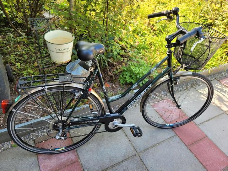 Z.G.A.N. Peugeot country 305, Fietsen en Brommers, Fietsen | Dames | Omafietsen, Zo goed als nieuw, 56 cm of meer, Versnellingen