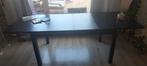 Uitschuifbare Eettafel - Zwart, Ophalen, 200 cm of meer, 50 tot 100 cm, Vijf personen of meer