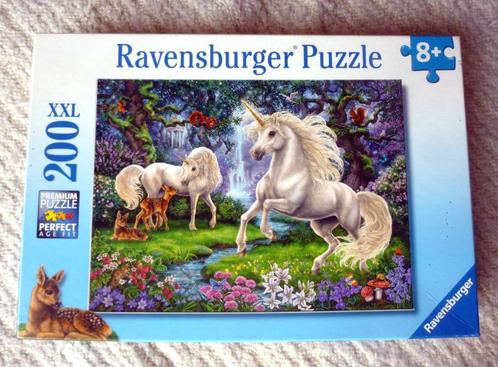 Sprookjesachtige Eenhoorns 200 XXL - compleet, Kinderen en Baby's, Speelgoed | Kinderpuzzels, Gebruikt, Meer dan 50 stukjes, Ophalen of Verzenden
