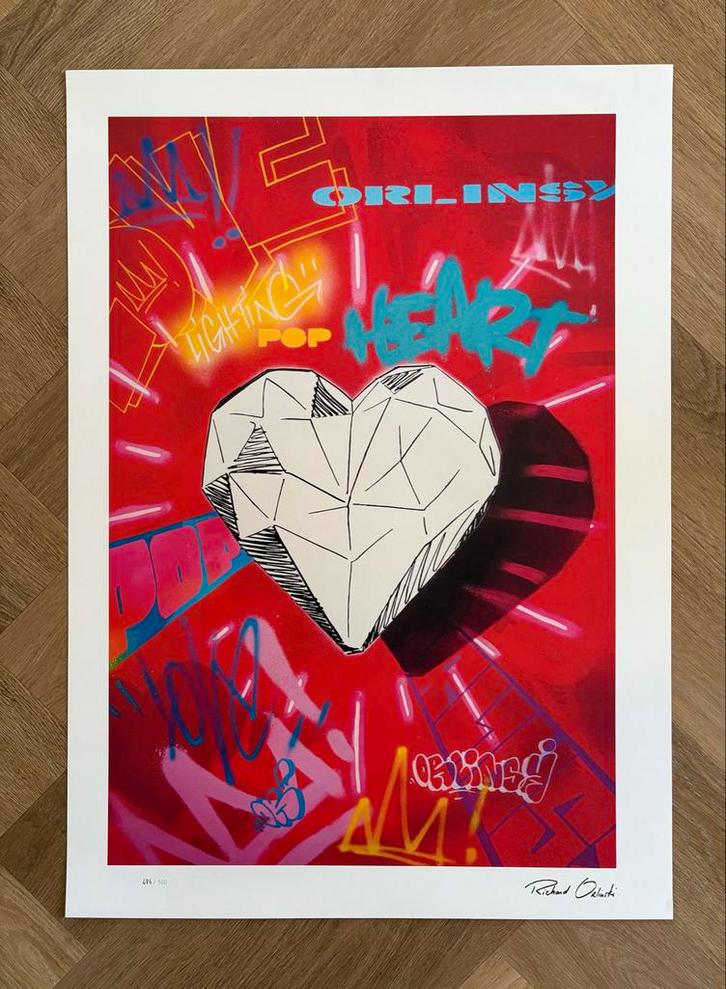 Richard Orlinski Zeefdruk - Gelimiteerde Editie, Antiek en Kunst, Kunst | Litho's en Zeefdrukken, Ophalen of Verzenden