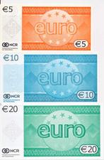 Nederland reclamebiljetten euro set (5 stuks)