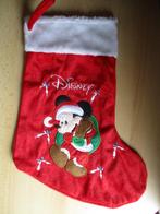 Disney Mickey Mouse kerstsok 40cm, Ophalen of Verzenden, Mickey Mouse, Zo goed als nieuw, Beeldje of Figuurtje
