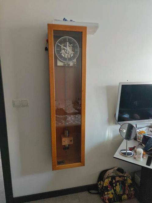 Vintage Landis & Gyr Wandklok - 1972, Antiek en Kunst, Antiek | Klokken, Ophalen