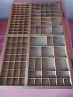 Antieke letterbak of lade., Ophalen of Verzenden