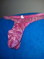 Metallic pouch string maat l, Verzenden, Overige kleuren, Slip