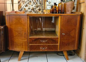 Sale!!!Vintage mid century sideboard dressoir beschikbaar voor biedingen