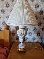 Porseleinen Louis Nichole Lamp met Bloemenmotief, Huis en Inrichting, Ophalen, Gebruikt, 50 tot 75 cm, Klassiek