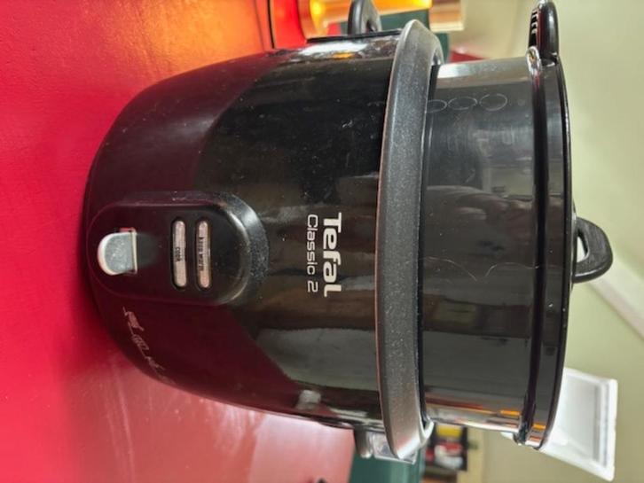 Rijstkoker en stoompan Tefal Classic 2 zwart R10-81, Huis en Inrichting, Keuken | Potten en Pannen, Zo goed als nieuw, Overige typen