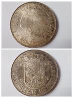 Munt: zilveren tientje fl.10,- Nederland 1948-1973 Juliana, Postzegels en Munten, Munten | Nederland, Ophalen of Verzenden, Koningin Juliana