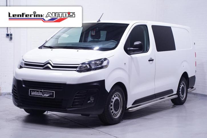 Citroen Jumpy 2.0 HDI 120 pk Club XL Dubbel Cabine 6-Zits Ai, Auto's, Bestelauto's, Bedrijf, Te koop, ABS, Airbags, Airconditioning