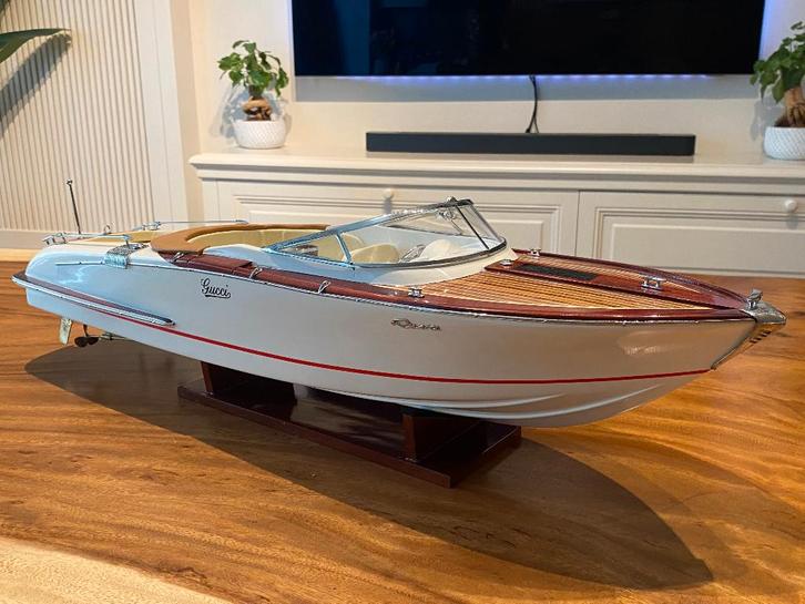 Riva Aquariva Gucci 1:12 70 CM, Hobby en Vrije tijd, Modelbouw | Boten en Schepen, Nieuw, Groter dan 1:32, Ophalen of Verzenden