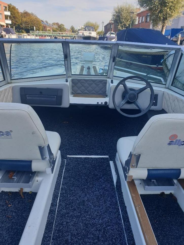 placom 460 tour / speedboot zodiac rib met console, Watersport en Boten, Speedboten, Gebruikt, 3 tot 6 meter, Benzine, Minder dan 70 pk