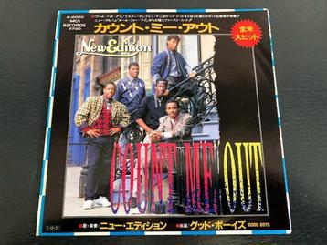 New Edition “Count Me Out” 7” PROMO single uit Japan beschikbaar voor biedingen