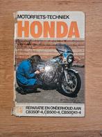 Honda CB Werkplaatshandboek, Ophalen of Verzenden, Honda