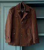 Heren peacoat jas maat XL - NIEUW - donkerbruin, Kleding | Heren, Jassen | Winter, Ophalen of Verzenden, Nieuw, Maat 56/58 (XL)