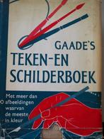 Gaade's Teken- en Schilderboek met meer dan 500 afbeeldingen, Boeken, Hobby en Vrije tijd, Geschikt voor kinderen, Ophalen of Verzenden