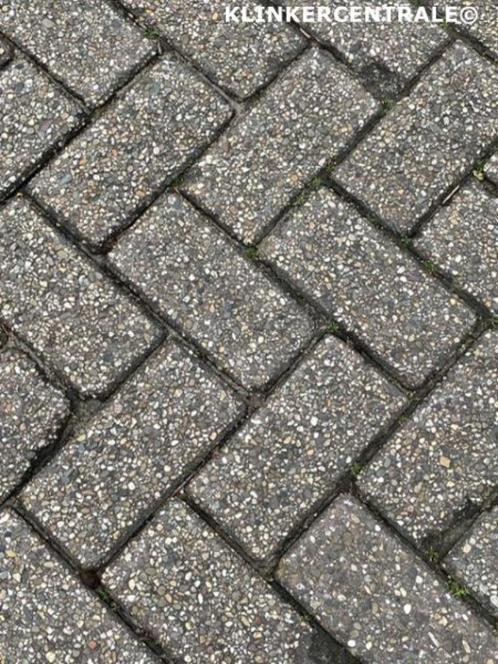 ROOIKORTING 720m2 heide-grijs betonklinkers straatstenen bkk, Tuin en Terras, Tegels en Klinkers, Gebruikt, Klinkers, Beton, 10 m² of meer