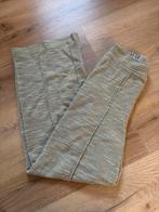 Broek wijd Cotton club, XS S groen glitter, Kleding | Dames, Broeken en Pantalons, Ophalen of Verzenden, Zo goed als nieuw, Maat 36 (S)