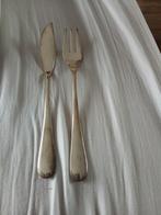 Visbestek verzilverd, Antiek en Kunst, Antiek | Bestek, Ophalen of Verzenden