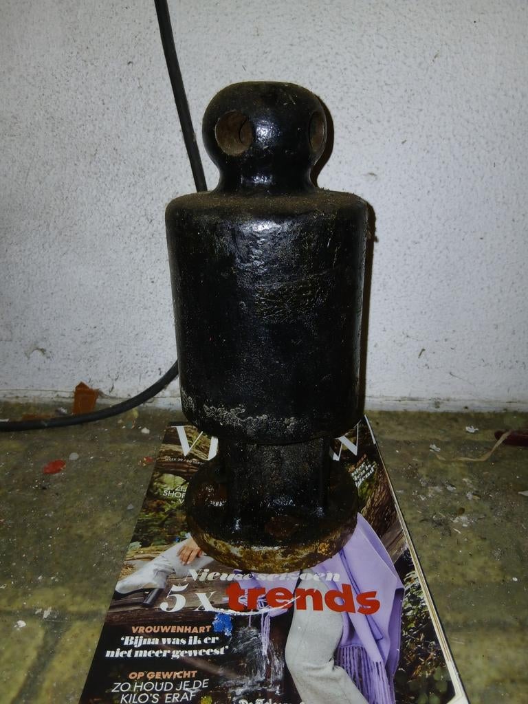 Vetpot smeerpers vetpers schroefas sleepboot schip, Ophalen of Verzenden, Bokszak