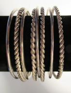 Armbanden van Sterling zilver nr. 925 per 4 stuks te koop., Antiek en Kunst, Ophalen, Zilver