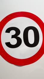 30 jaar verkeersbord, 47cm, Ophalen of Verzenden, Gebruikt, Verjaardag