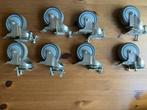 Apparaatzwenkwiel Staal Verzinkt 75mm Met Kogellager 8 stuks, Ophalen of Verzenden, Zo goed als nieuw