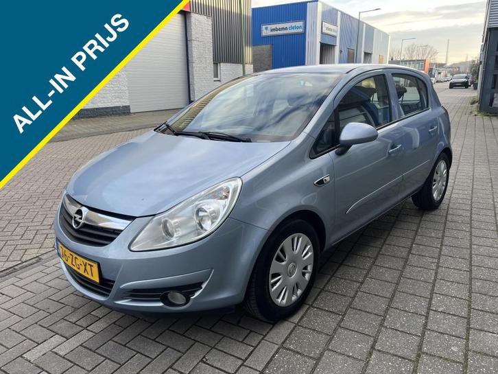 Opel Corsa 1.4-16V Enjoy AIRCO|NAP|APK (bj 2008), Auto's, Opel, Particulier, Te koop, Corsa, ABS, Airbags, Alarm, Centrale vergrendeling