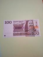 100 gulden uit 1970 de ruyter in PR+, Postzegels en Munten, Bankbiljetten | Nederland, Ophalen of Verzenden, 100 gulden, Los biljet
