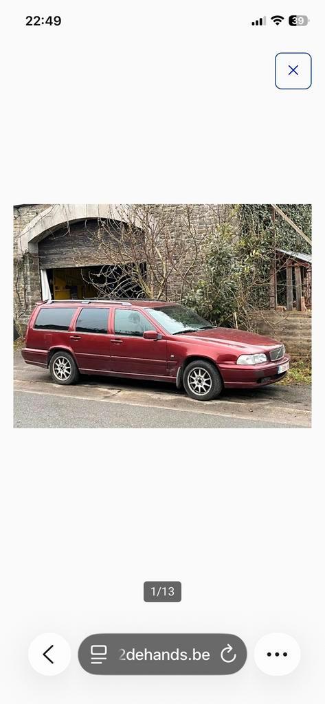 Onderdelen volvo v70 kleur met, Auto-onderdelen, Uitlaatsystemen, Volvo, Gebruikt, Ophalen of Verzenden